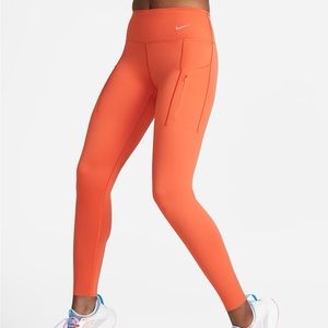 Nike Go Women's Firm-Support Mid-Rise Full-Length Leggings with Pockets